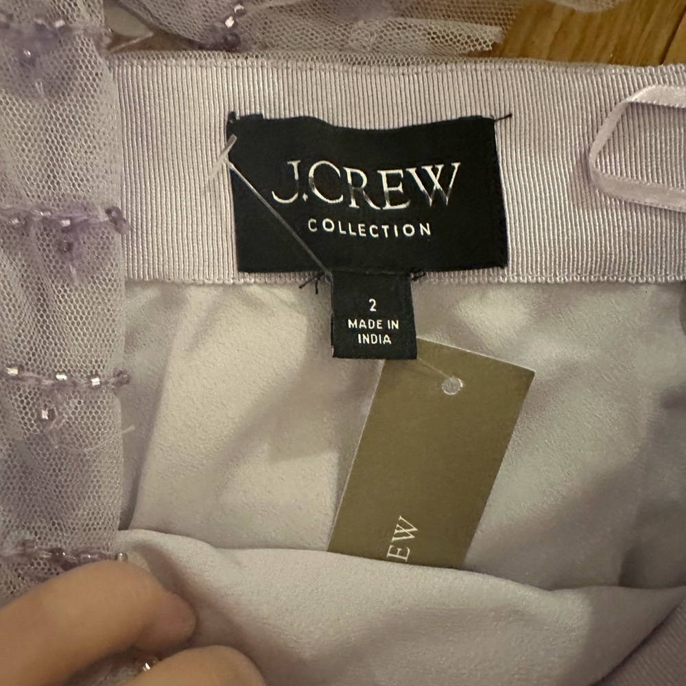 J.Crew Collection Lilac Sheer Ensemble - Picture 2 of 5
